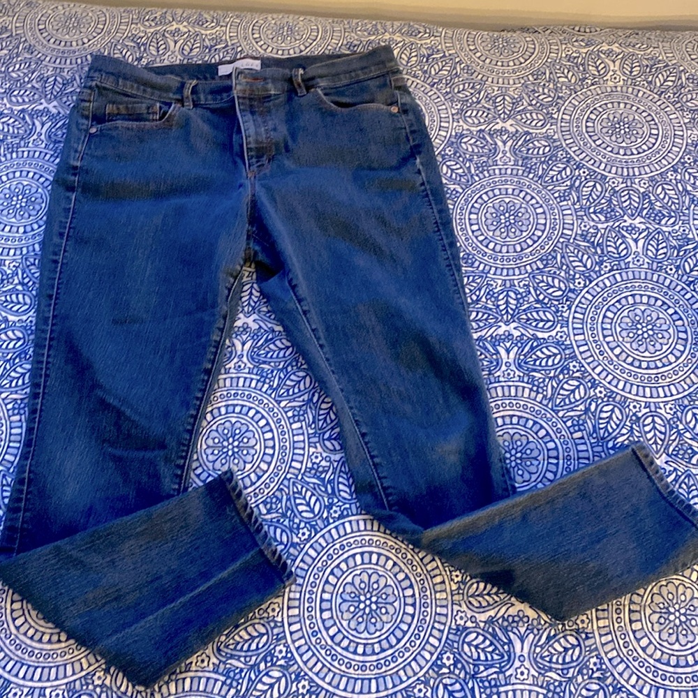 Ann Taylor Loft modern skinny jeans , size 12